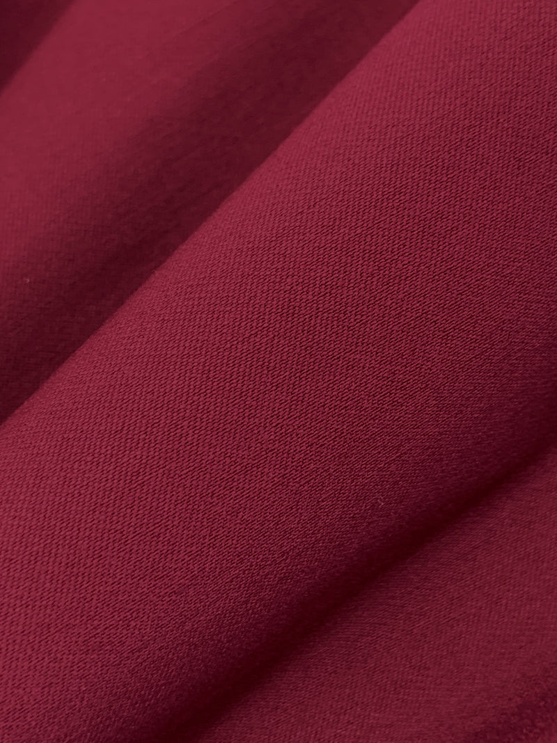 Antique Ruby Rayon/Nylon/Lycra Stretch Bengaline Suiting 58W