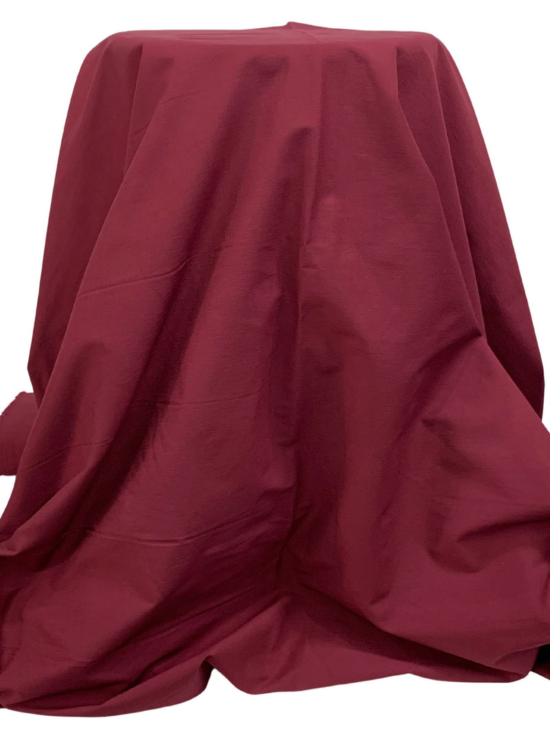 Antique Ruby Rayon/Nylon/Lycra Stretch Bengaline Suiting 58W
