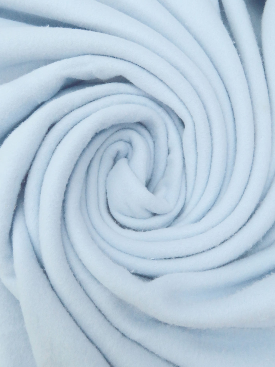 Baby Blue 100% Polyester Polar Fleece 58W