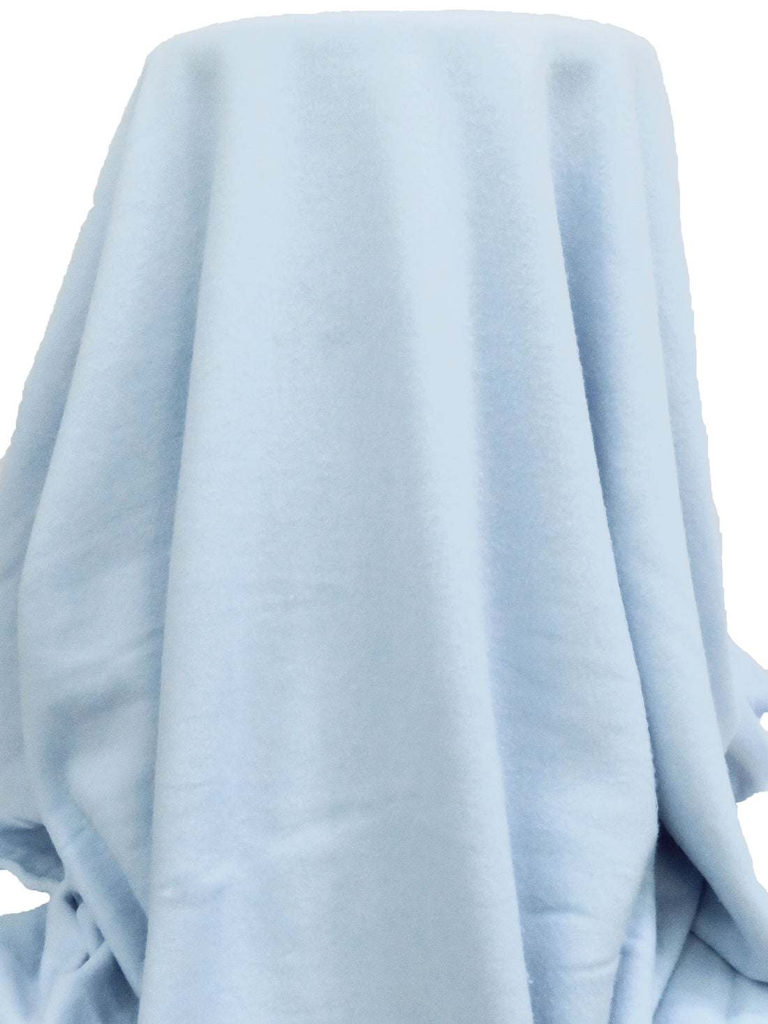 Baby Blue 100% Polyester Polar Fleece 58W