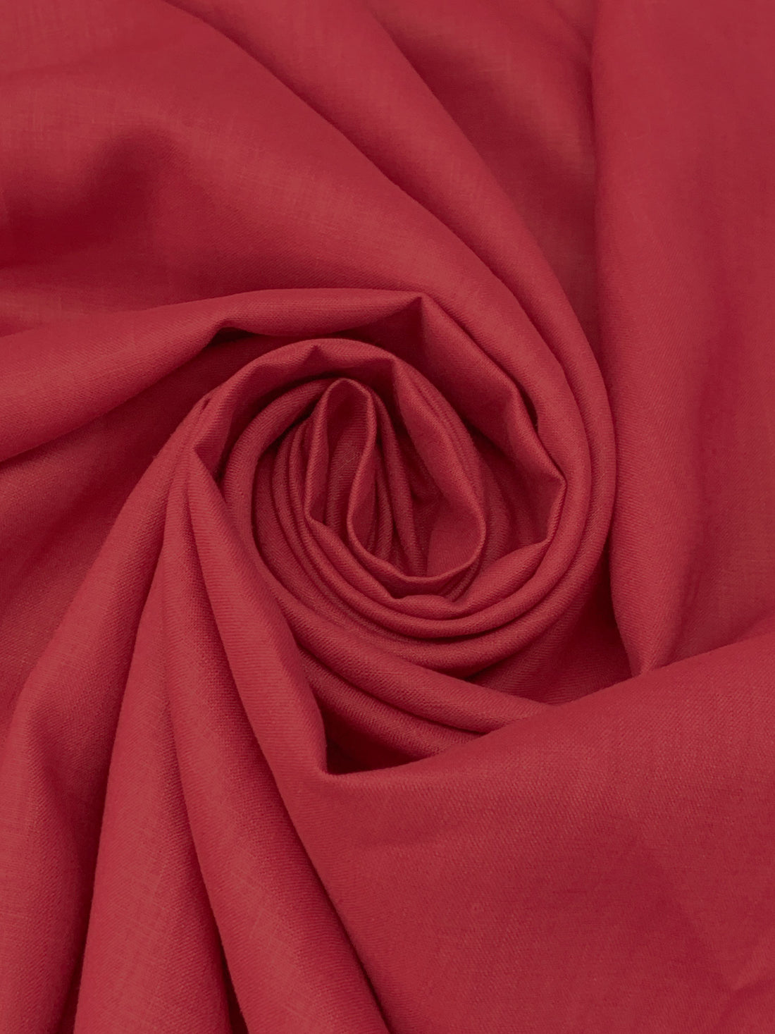 Red Licorice 100% Linen Shirt Weight Woven 53W