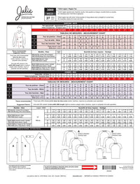 Jalie Patterns - Nico Raglan Tees #3669 - Mens/Boys Sizes