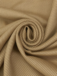 Sand/Dark Tan 100% Wool Cavalry Twill Suiting 58W