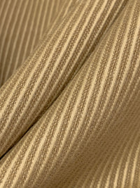 Sand/Dark Tan 100% Wool Cavalry Twill Suiting 58W