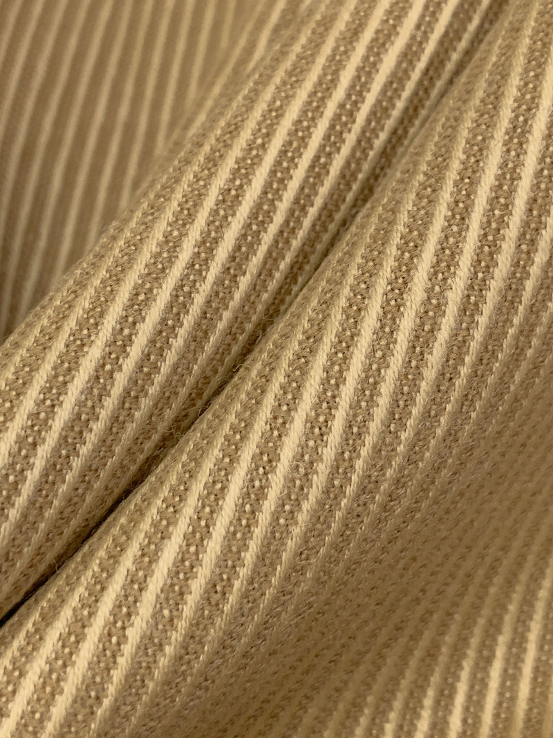 Sand/Dark Tan 100% Wool Cavalry Twill Suiting 58W
