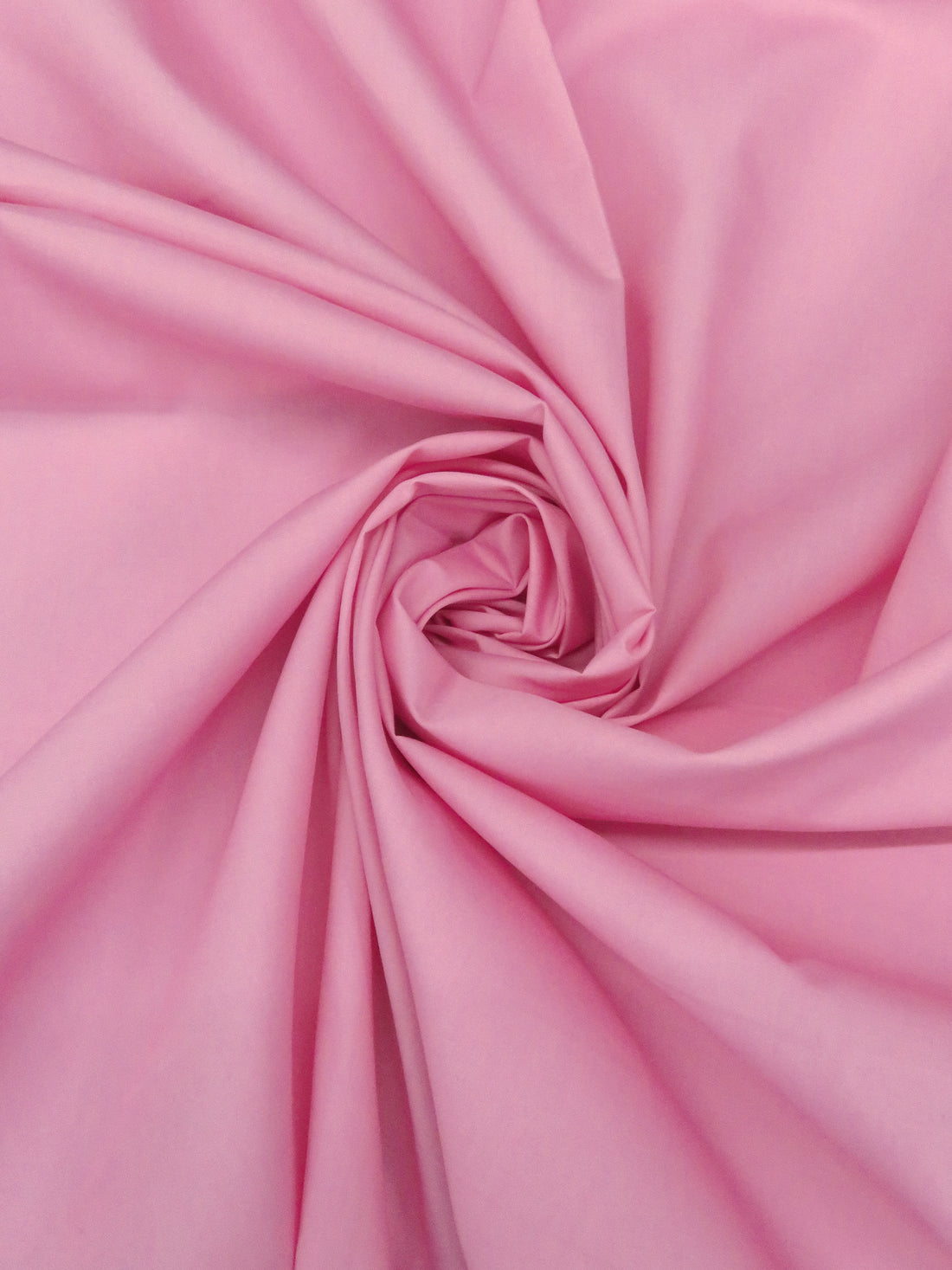 Carnation Pink Cotton/Polyester Broadcloth 44W