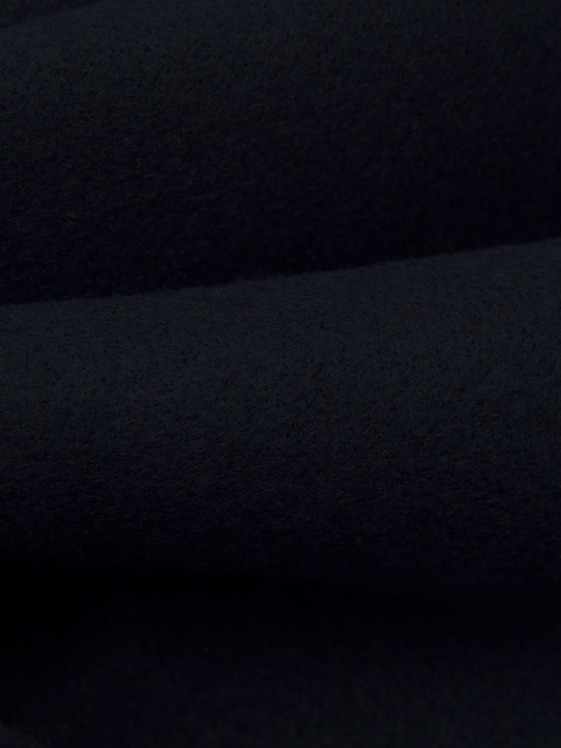 Dark Midnight Blue Wool/Polyester Coating 61W