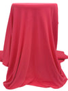 Paradise Pink Cotton/Polyester Tubular Fine Rib Knit 33W