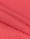 Light Carmine Pink Cotton/Polyester Tubular Fine Rib Knit 33W