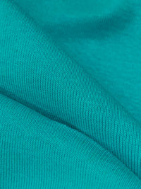 Tiffany Blue Cotton/Polyester Tubular Fine Rib Knit 31W