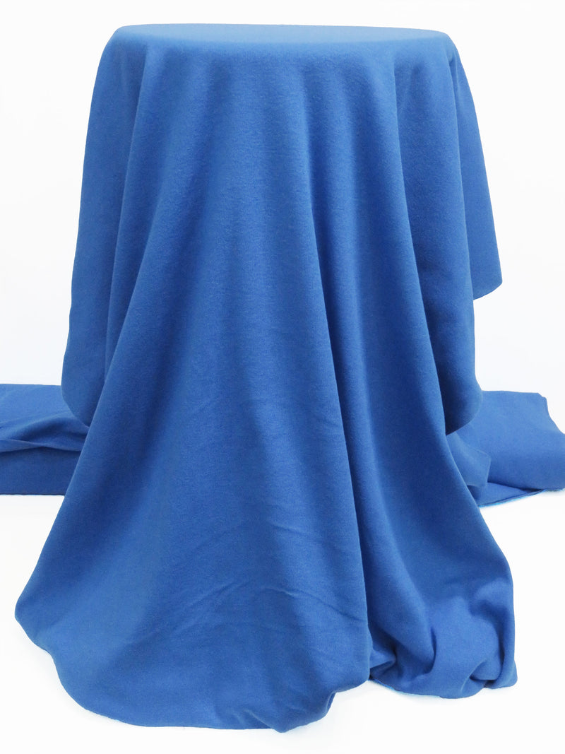 Honolulu Blue Cotton/Polyester Tubular Fine Rib Knit 33W