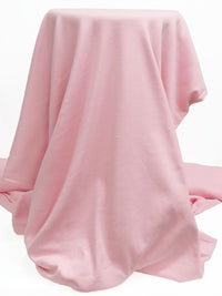 SOLD AS IS ONLY - Baby Pink Cotton/Polyester Tubular Fine Rib Knit 34W