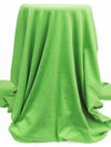 Mantis Green Cotton/Polyester Tubular Fine Rib Knit 32W