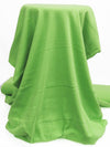 SOLD AS IS ONLY - Green Apple Cotton/Polyester Tubular Fine Rib Knit 30W