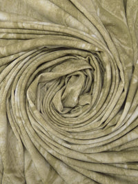 Willow Tea/Ecru/White Polyester/Lycra Grunge ITY Knit - NY Designer - 56W