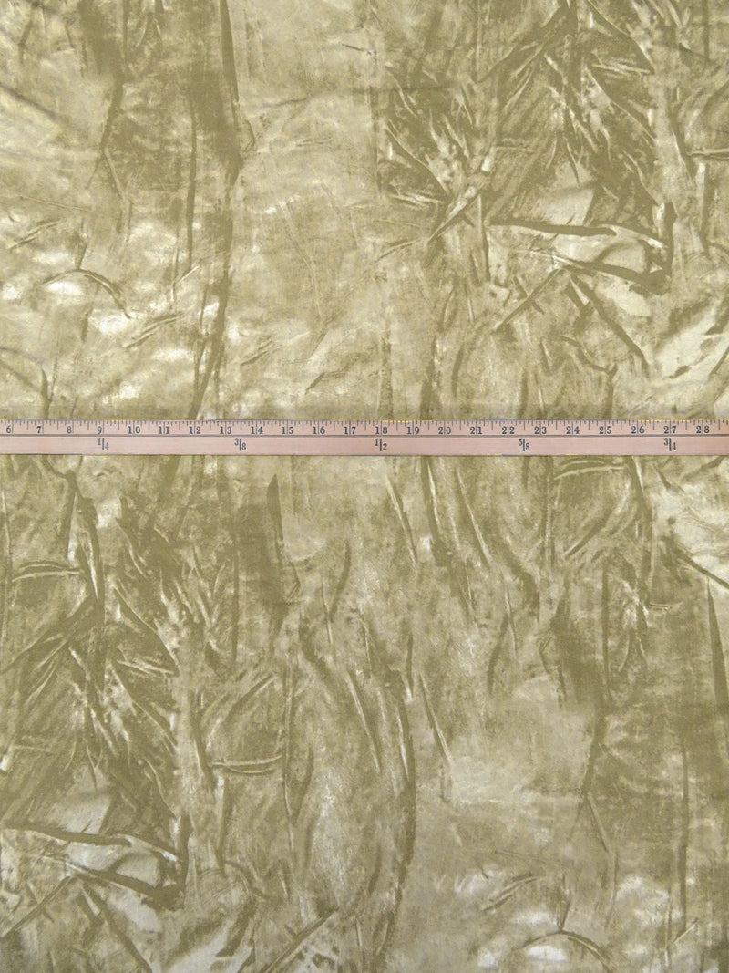 Willow Tea/Ecru/White Polyester/Lycra Grunge ITY Knit - NY Designer - 56W