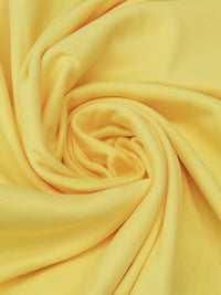 SOLD AS IS ONLY - Jasmine Yellow Cotton/Polyester Tubular Fine Rib Knit 29W