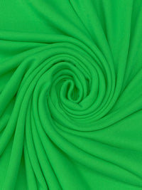 Vine Green Cotton/Polyester Tubular Fine Rib Knit 35W