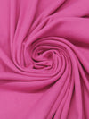 Muted Magenta Pink Cotton/Polyester Tubular Fine Rib Knit 35W