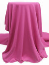 Muted Magenta Pink Cotton/Polyester Tubular Fine Rib Knit 35W