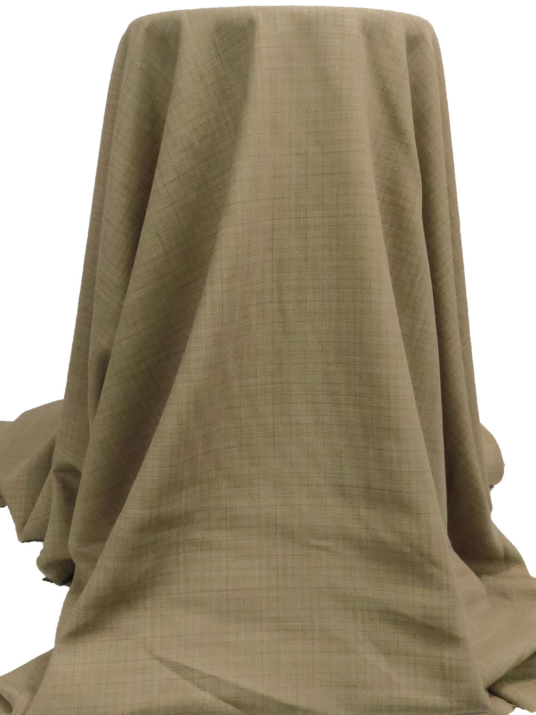 Stone Terrace/Pale Brown/Slate Blue/Multi 100% Worsted Wool Heathered Plaid Weave Suiting 60W