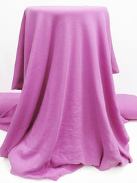 Orchid Purple Cotton/Polyester Tubular Fine Rib Knit 34W