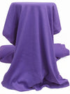 SOLD AS IS ONLY - Royal Purple Cotton/Polyester Tubular Fine Rib Knit 29W