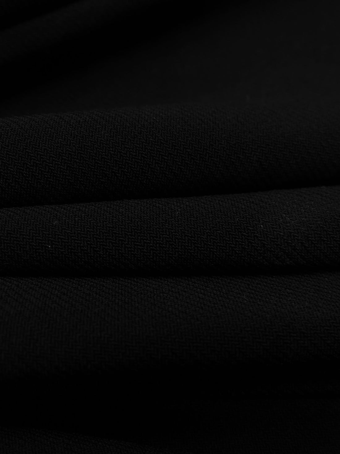 Black/White Polyester/Lycra Single Border Floral Print ITY Knit 58W