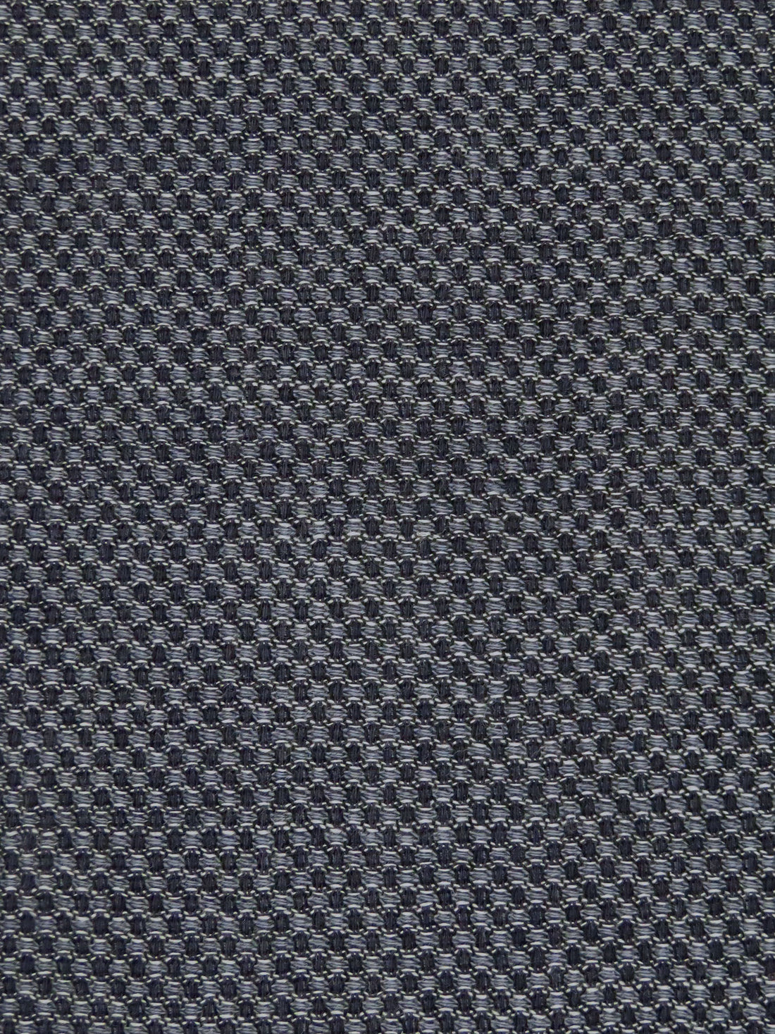 Muted Dark Navy/Slate Blue/Off-White 100% Worsted Wool Novelty Weave Suiting 58W