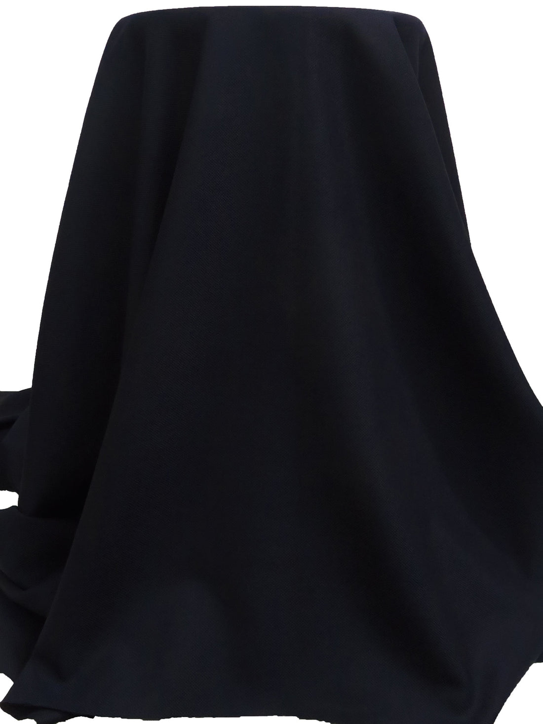 Midnight Blue/Black 100% Wool Basketweave Suiting 60W