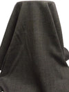 Dark Charcoal Gray/Rust/Dark Royal Blue/Multi 100% Wool Plaid Weave Tweed Suiting 60W