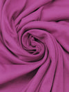 Fandango Purple Cotton/Polyester Tubular Fine Rib Knit 34W