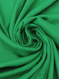 Emerald Green Cotton/Polyester Tubular Fine Rib Knit 28W