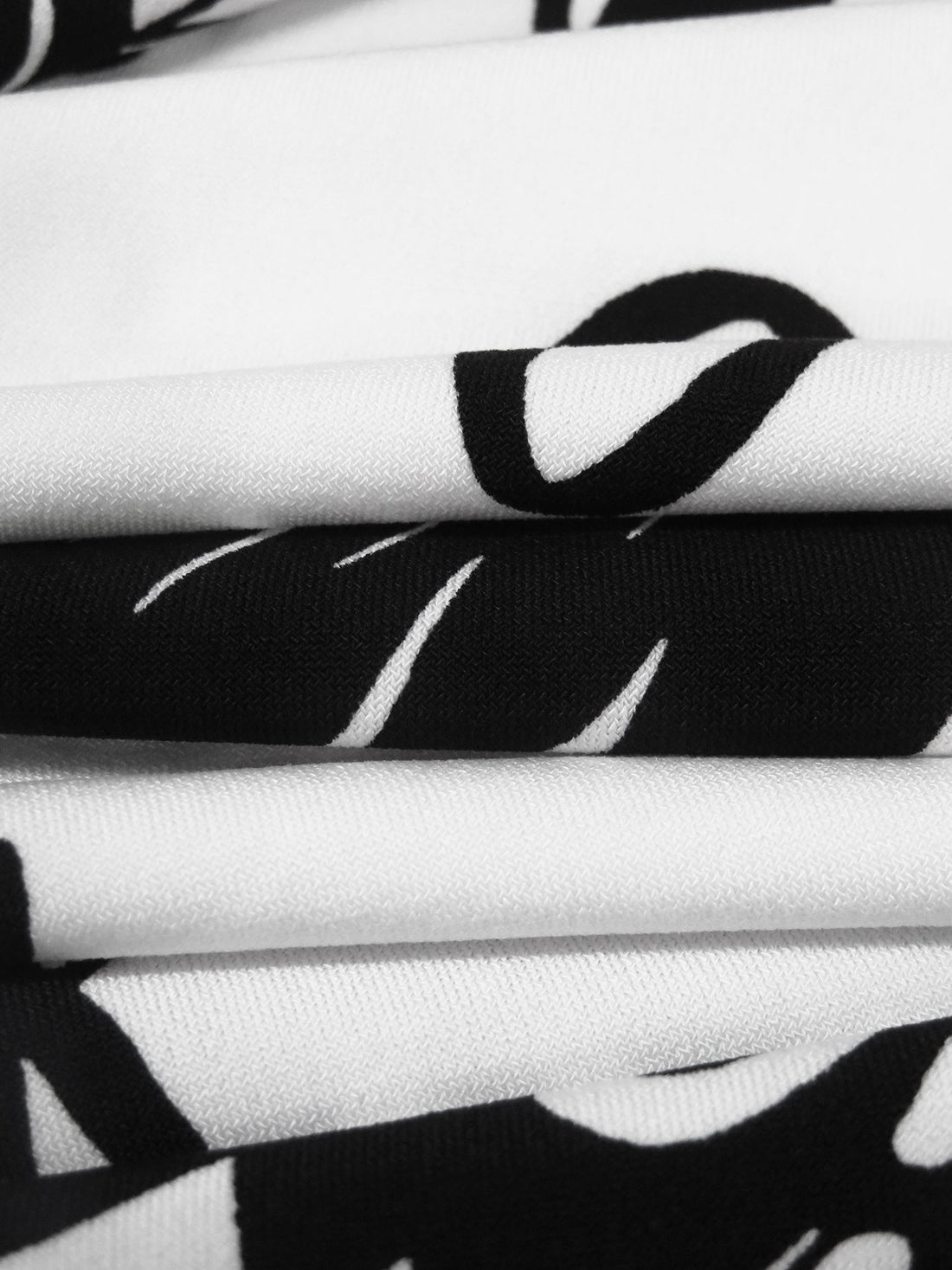 White/Black Polyester/Lycra Paris Print ITY Knit - NY Designer - 59W