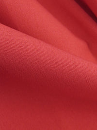 Imperial Red Rayon/Nylon/Lycra Stretch Bengaline Suiting - NY Designer - 58W