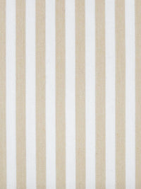 Shortbread Tan/White Cotton/Polyester/Lycra Vertical Stripe Print Stretch Twill Bottom Weight Woven - NY Designer - 58W