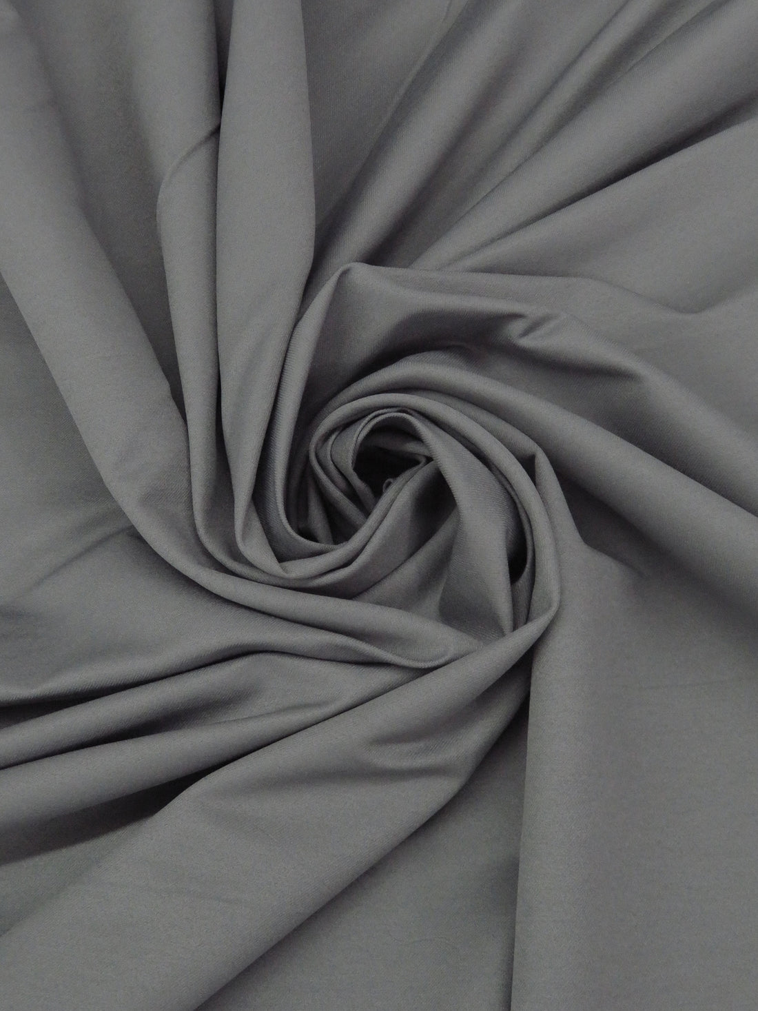 Iron Gray Rayon/Nylon/Lycra Stretch Bengaline Suiting - NY Designer - 58W