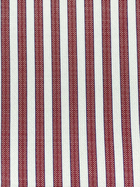 Burgundy/Dark Blue/White 100% Cotton Vertical Stripe Weave Shirting 58W