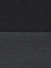 Charcoal Black Rayon/Nylon/Lycra Denim-Look Stretch Bengaline Suiting - NY Designer - 58W