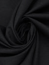 Charcoal Black Rayon/Nylon/Lycra Denim-Look Stretch Bengaline Suiting - NY Designer - 58W