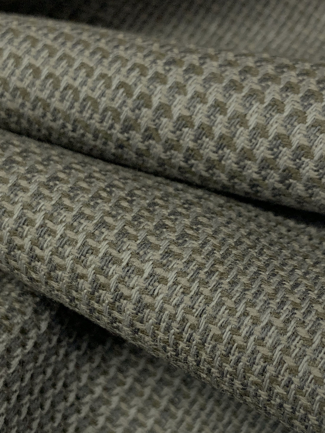 Pewter Forest Green/Light Slate Wool/Nylon Glend Plaid Suiting 58W