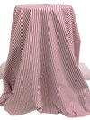 Maroon/White/Baby Pink/Dark Navy 100% Cotton Vertical Stripe Weave Shirting 58W