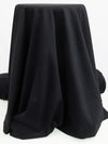 Raven Black Rayon/Nylon/Lycra Ponte Knit - NY Designer - 56W