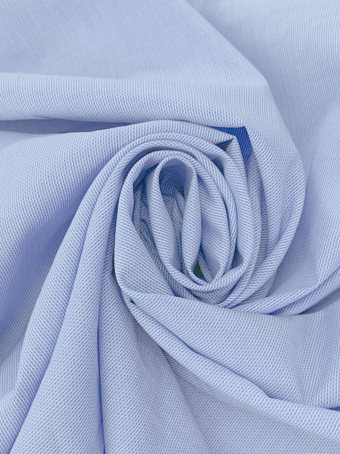 Light Cobalt Blue/White 100% Cotton Novelty Weave Shirting 58W