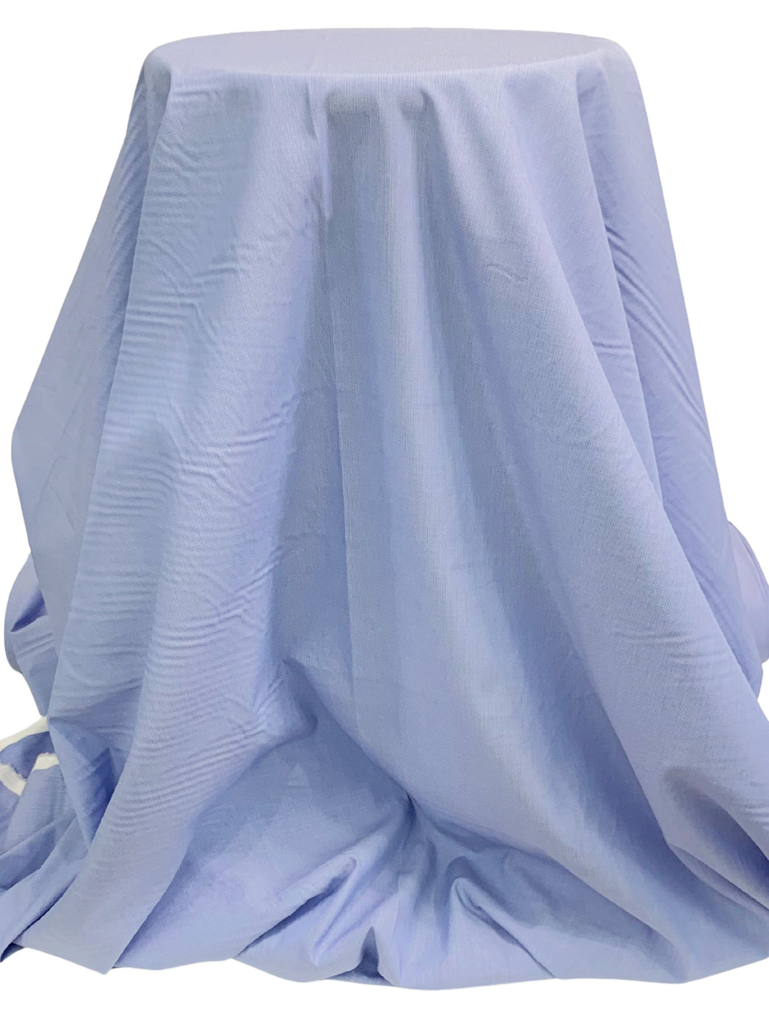 Light Cobalt Blue/White 100% Cotton Novelty Weave Shirting 58W