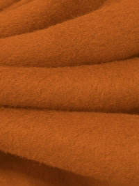 Alloy Orange 100% Wool Brushed Coating 58W
