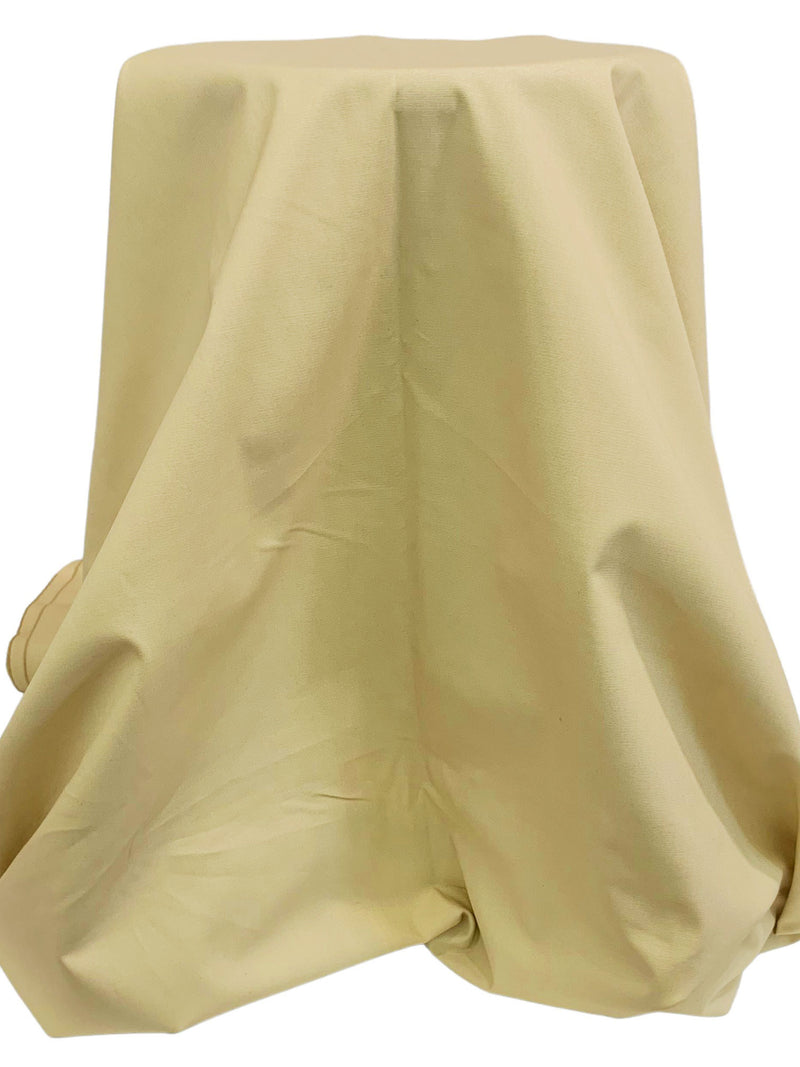 Burlywood Cotton/Lycra Stretch Canvas - NY Designer - 50W