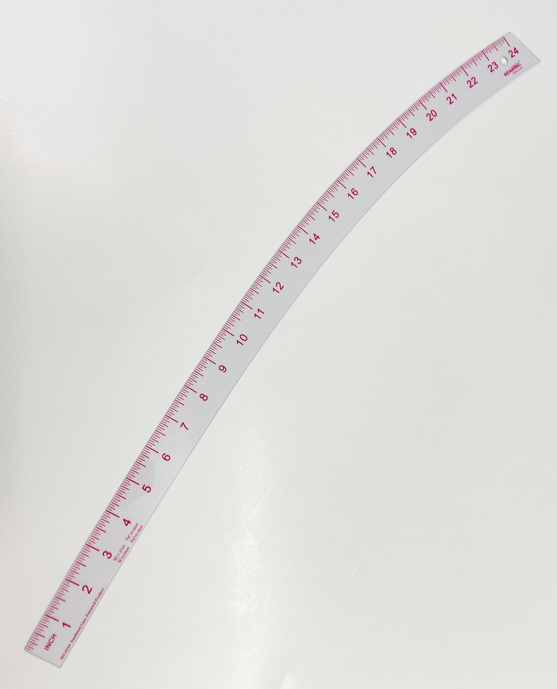 24" Hip Curve Plastic Ruler