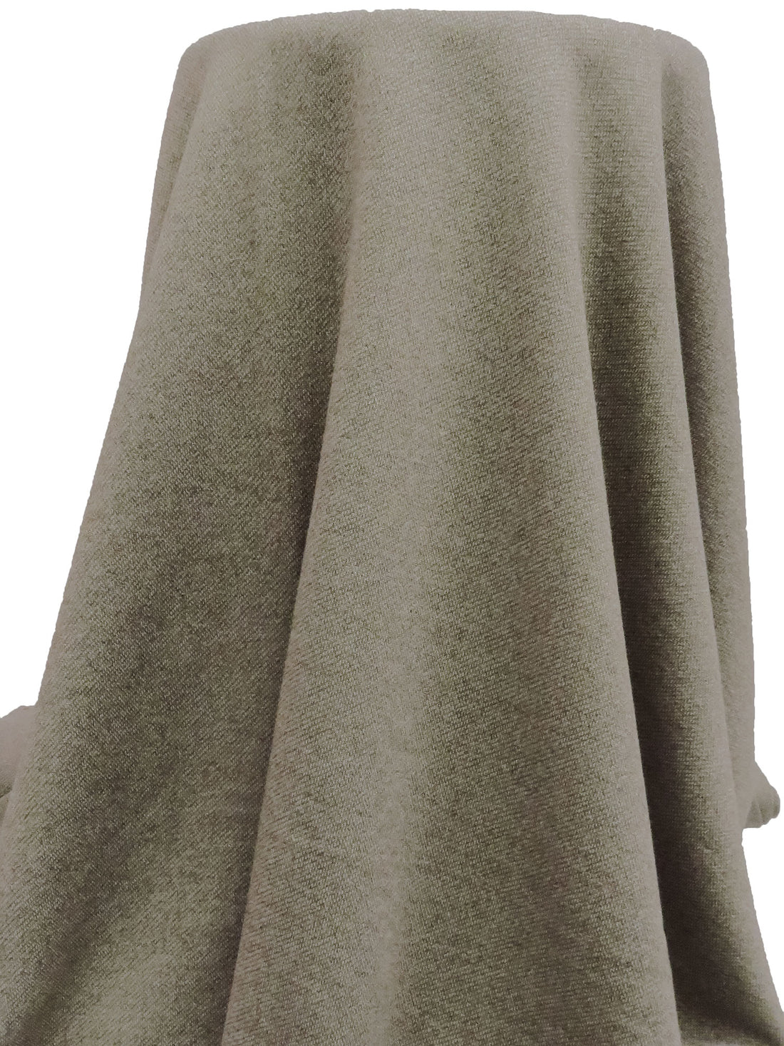Pale Taupe Gray/Mid Gray/Light Gold Cotton/Polyester/Metallic French Terry Knit 60W