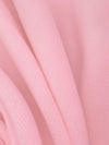 Bubble Gum Pink Cotton/Polyester/Lycra Velour Knit 54W